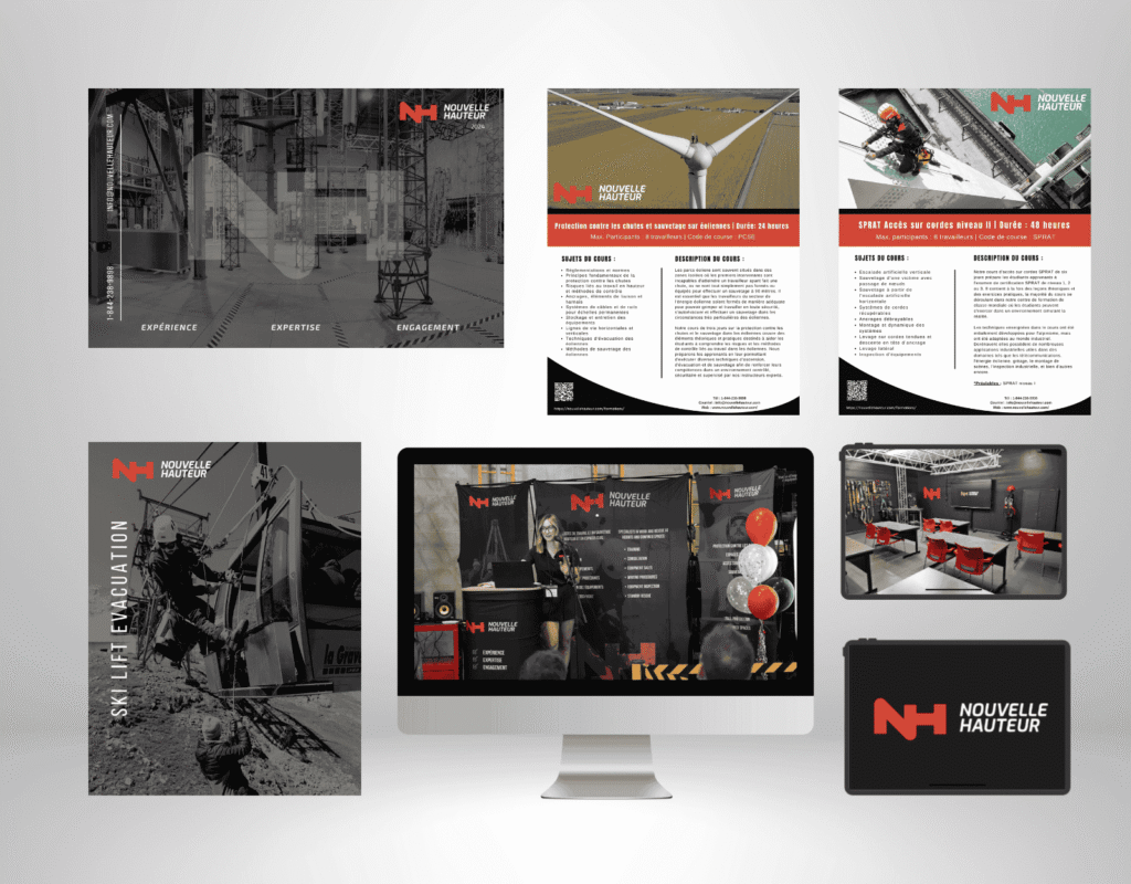 Nouvelle Hauteur brand assets